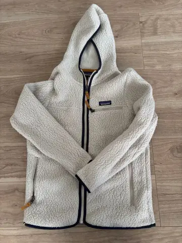 Patagonia 플리스 자켓 화이트