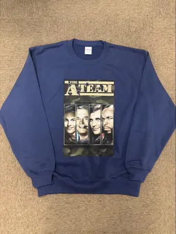 특공대 A팀 맨투맨 L 사이즈 네이비