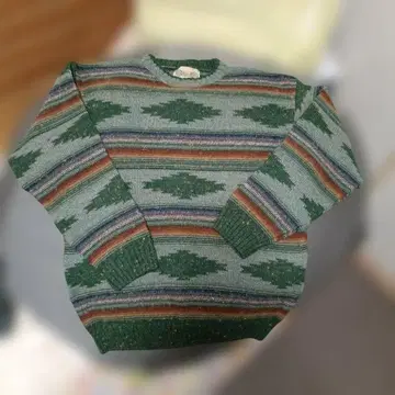 Maor 다이아몬드 패턴 니트 made in italy