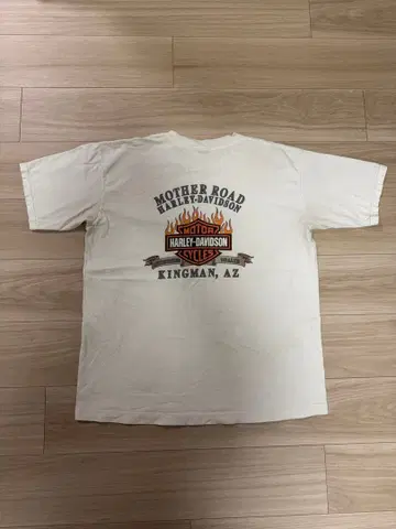할리데이비슨 T셔츠 구제 의류 USA제