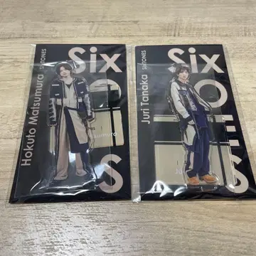 SixTONES 아크릴 스탠드 마츠무라 호쿠토 다나카 쥬리