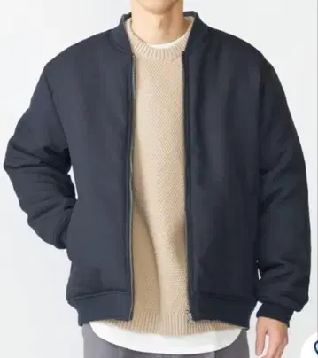 SHIPS 리버서블 블루종