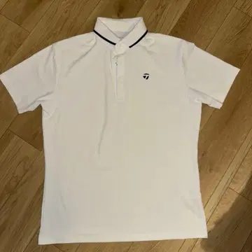 TaylorMade 피케 셔츠 M 화이트