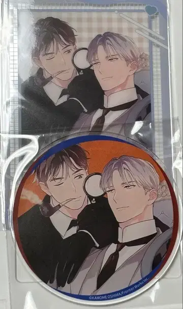 달리아 페어 2025 아크릴 코스터 클리어 카드 오시마 카모메 선생님