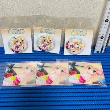 플로럴 플로라 아델하이트 게마 복권 캔뱃지 아크릴 카드 v