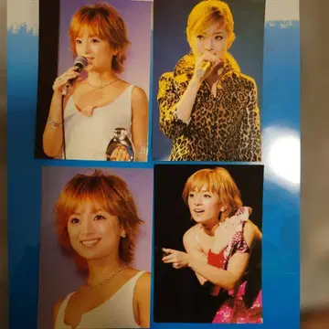 하마사키 아유미 생 브로마이드 4장 세트