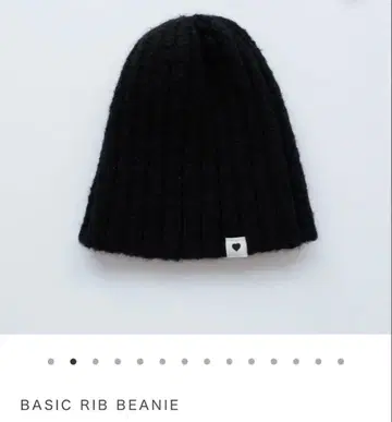 Sea Room lynn BASIC RIB BEANIE 블랙