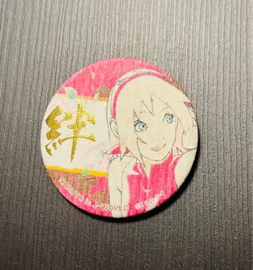 NARUTO 하루노 사쿠라 J-World 인연 캔뱃지