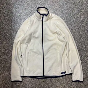 L.L.Bean 플리스 집업 자켓 화이트 XS