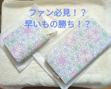 후지이 후미야 FF Wallet 꽃무늬 장지갑 & 접이식 지갑