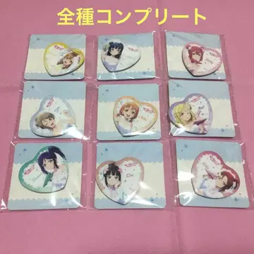 모리 판타지 한정판 러브 라이브! 선샤인 하트형 캔뱃지 2