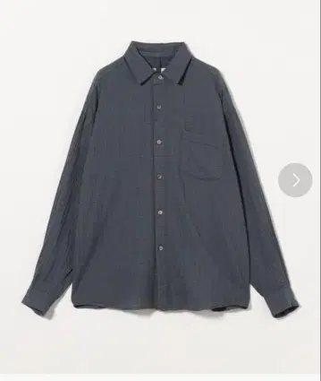 가먼트 다이 더블 거즈 체크 셔츠