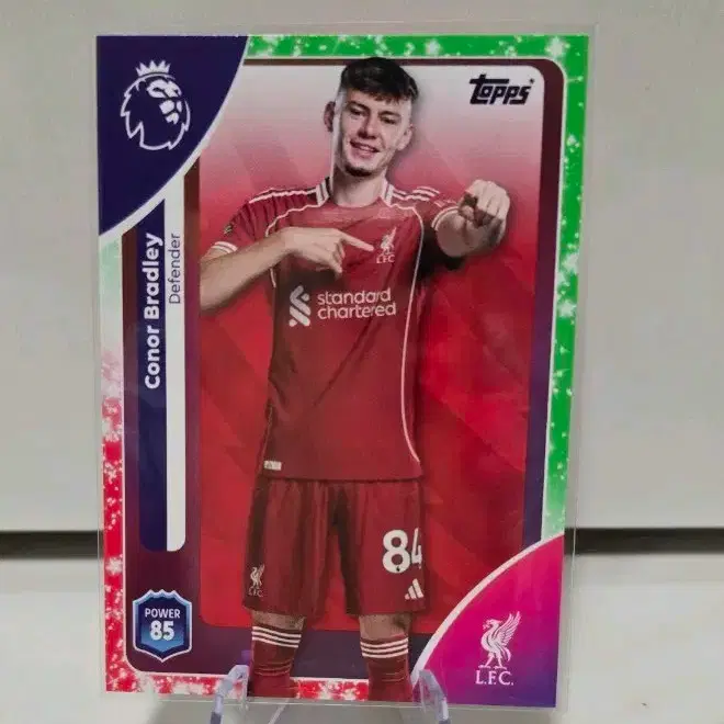 23-24 Topps Chrome Conor Bradley 直筆サイン 2023-24 Topps Chrome Liverpool Team Set \u2013