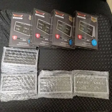 드래곤 퀘스트 복권 E상 아크릴 클립 전 6종 중 4종 세트