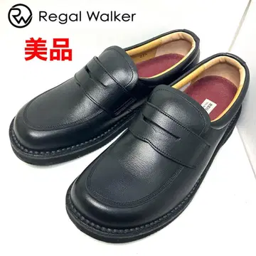 새상품급 리갈 워커 코인 로퍼 가죽 블랙 JJ22 남성용