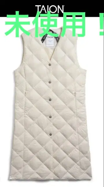 TAION 시티 싱글 롱 다운 베스트