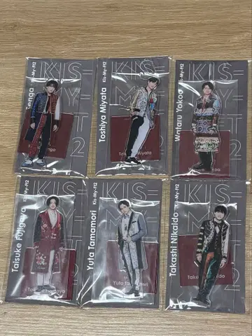Kis-My-Ft2 아크릴 스탠드 6체 세트