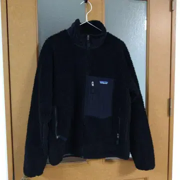 patagonia 블랙 플리스 자켓
