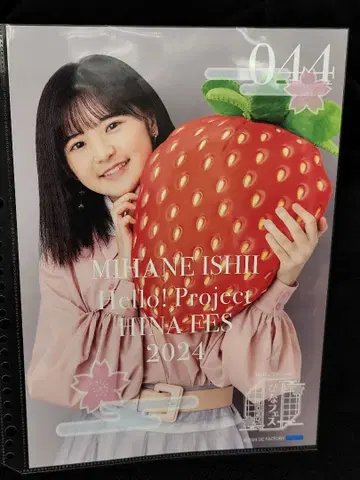 이시이 이즈미 핀업 포스터 히나 페스티벌 2024