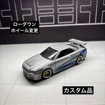 핫휠 베이직 닛산 GTR34 커스텀품
