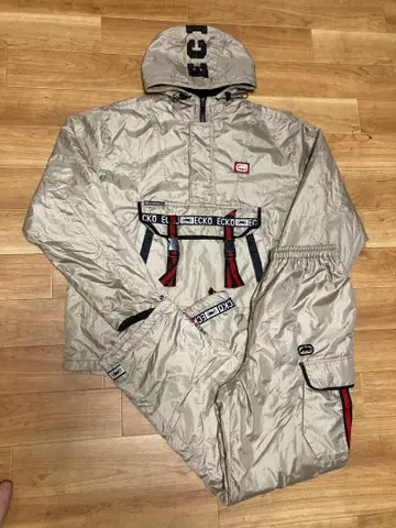 90s 00s ecko unlimited xl 나일론 셋업