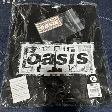 oasis T셔츠 Logo UK 디자인 Black XL