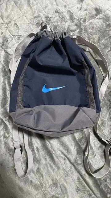 나이키 드로 스트링 백팩 네이비/그레이