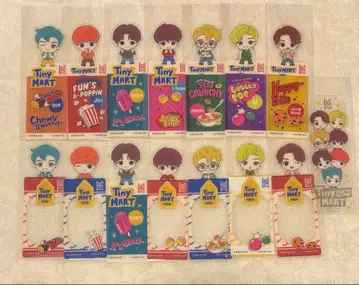 BTS TinyTan 북마크 컬렉션 TinyMART