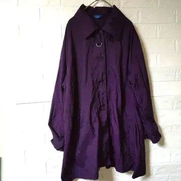 Cul 오버 사이즈 보라색 코트