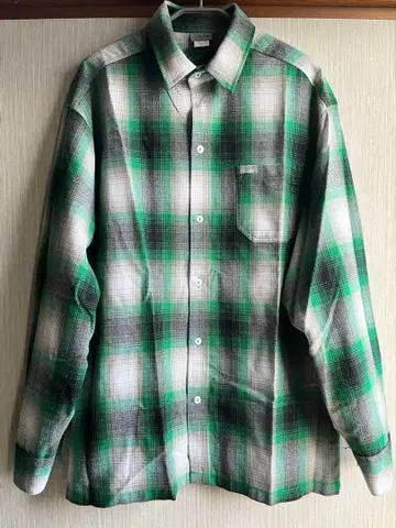 CALTOP 칼탑 옴브레 체크 셔츠