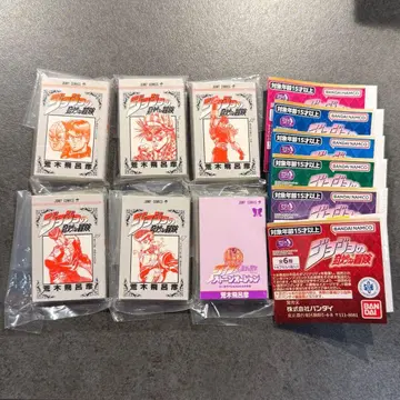 죠죠의 기묘한 모험 콩 가챠본 가챠 컴플리트 6종