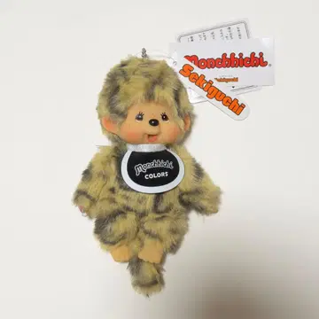 몽치치 COLORS 표범 무늬 마스코트 키체인