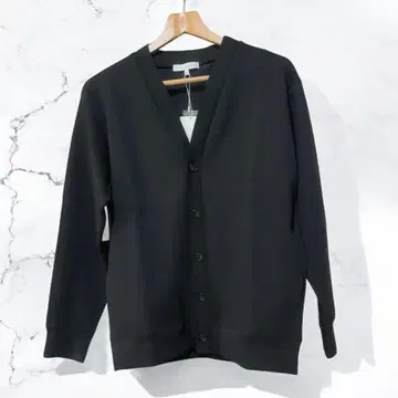 [ THE SHOP TK ] V넥 가디건 사이드 포켓 블랙 M 사이즈