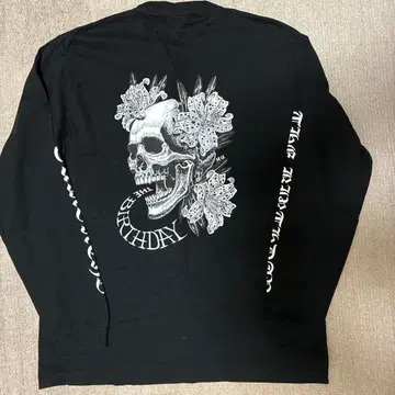 the birthday 롱T셔츠