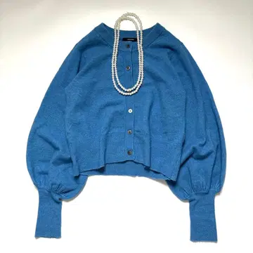 저널 스탠다드 스트레치 에어리 숏 가디건