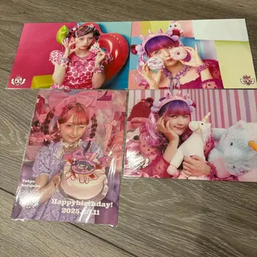 시나코짱 브로마이드 4장 세트