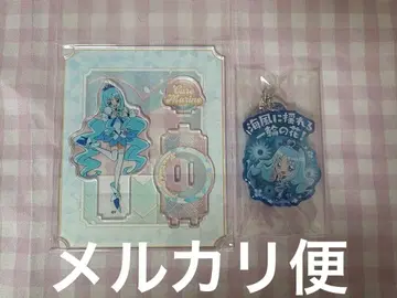 라포레 하라주쿠 출장점 큐어 마린 아크릴 스탠드 키링 하트 캐치