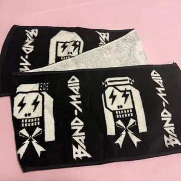 BAND-MAID 밴드메이드 타월 블랙 화이트