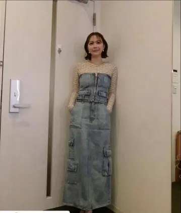 Sea Room Lynn 데님 타이트 스커트 M