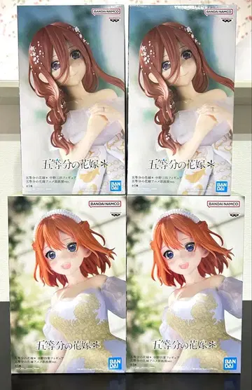 5등분의 신부 나카노 미쿠 나카노 네잎 애니메이션 원화전 ver. 피규어