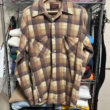 70s KINGSPORT 플란넬 셔츠