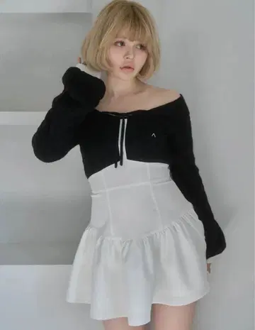 AND MARY Tess blouse mini dress