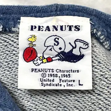 레어 80s 올드 스누피 빈티지 피넛 후드티 구제 의류