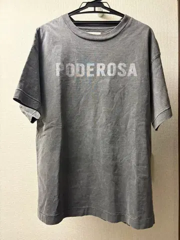 PODEROSA LOGO T-shirt / VINTAGE BLACK
