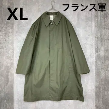 프랑스 군 코트 프렌치 밀리터리 자켓 카키 XL 겨울
