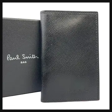 [ 컨디션 최상 ] 폴스미스 패스 케이스 블랙 택 포함 가죽