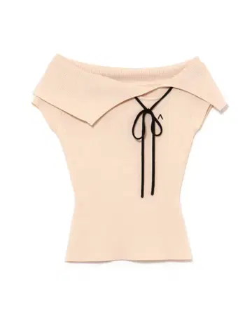 AND MARY Amari ribbon tops(baby pink)