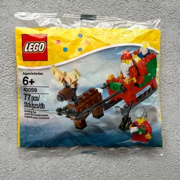 레고 40059 산타와 루돌프 77 부품 미사용 새상품