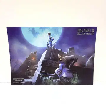 파이널 판타지 IX FF9 콜라보 카페 입장 특전 런치 매트 1