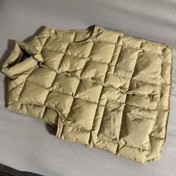 80s USA제 tempco 다운 베스트 베이지 밀리터리